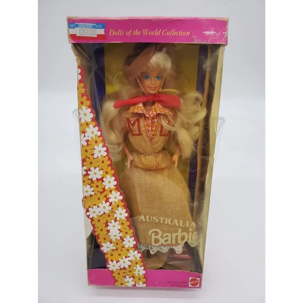 Barbie 1992 Australian Barbie -Dolls of the World #3626
